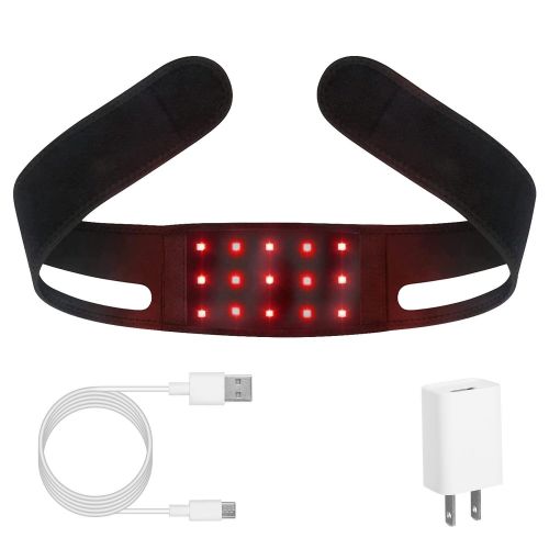 Infrared Red Light Therapy Wrap 660nm LED Red Light 850nm Near Infrared Light Wearable Flexible Deep Therapy Light Belt for Muscle Pain Relief Infrared Red Light Therapy Wrap 660nm LED Red Light 850nm Near Infrared Light Wearable Flexible Deep Therapy Light Belt for Muscle Pain Relief